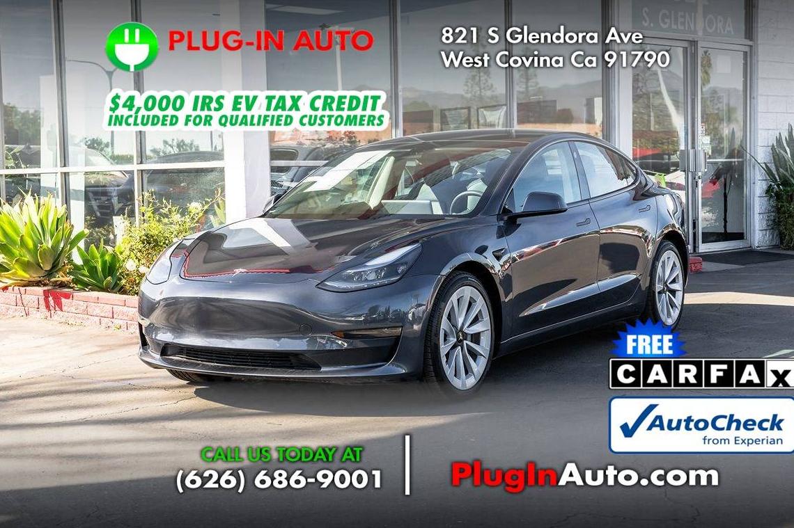 TESLA MODEL 3 2021 5YJ3E1EA0MF065976 image